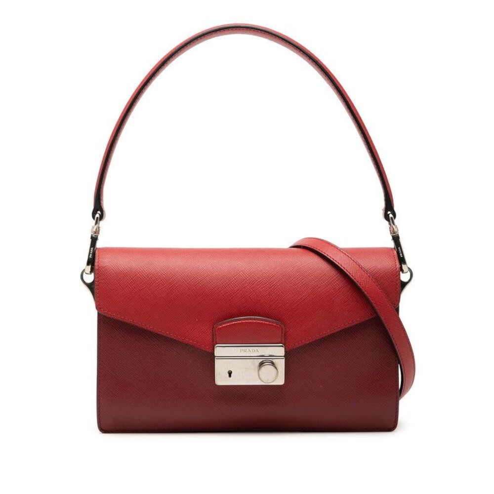 Prada Saffiano 2-Way Crossbody Handbag